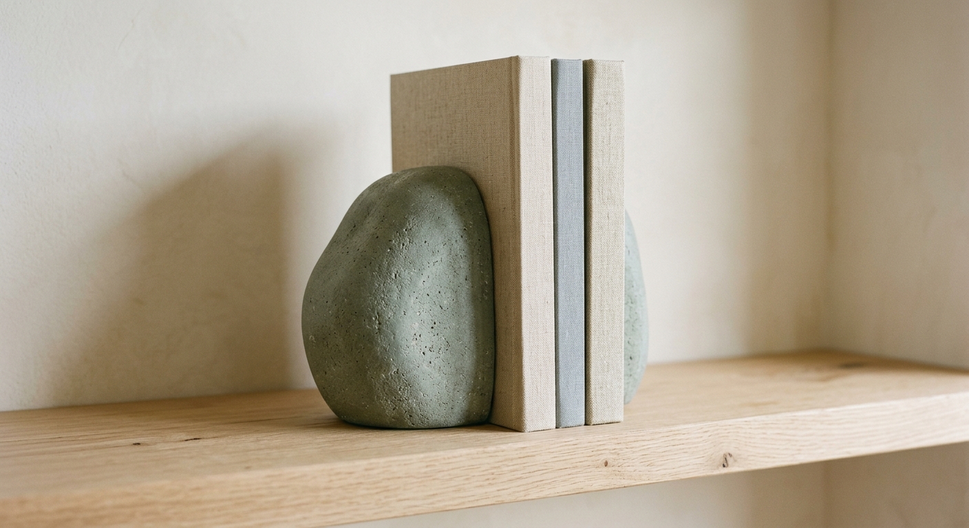 Sculptural Bookends detail 1